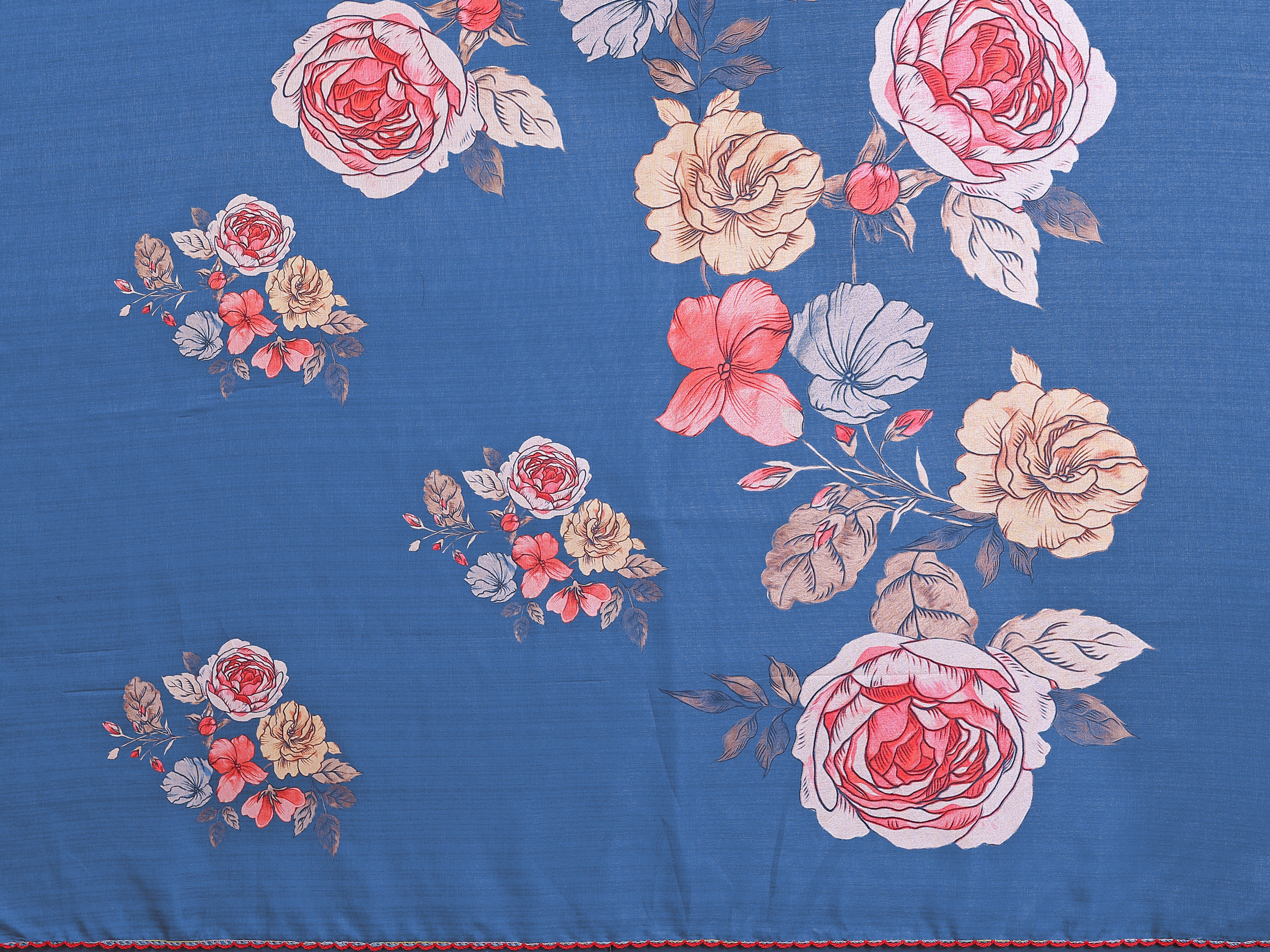 Blue Manipuri Silk Saree