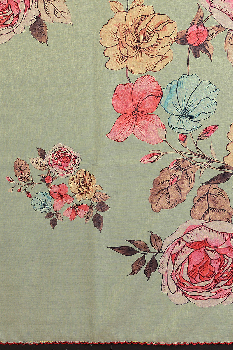Pista Manipuri Silk Saree