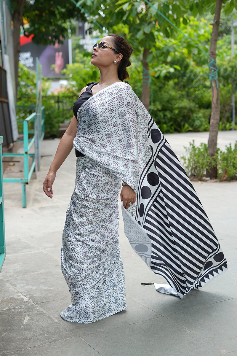 Dot So Sanskari- Ready To Wear Saree