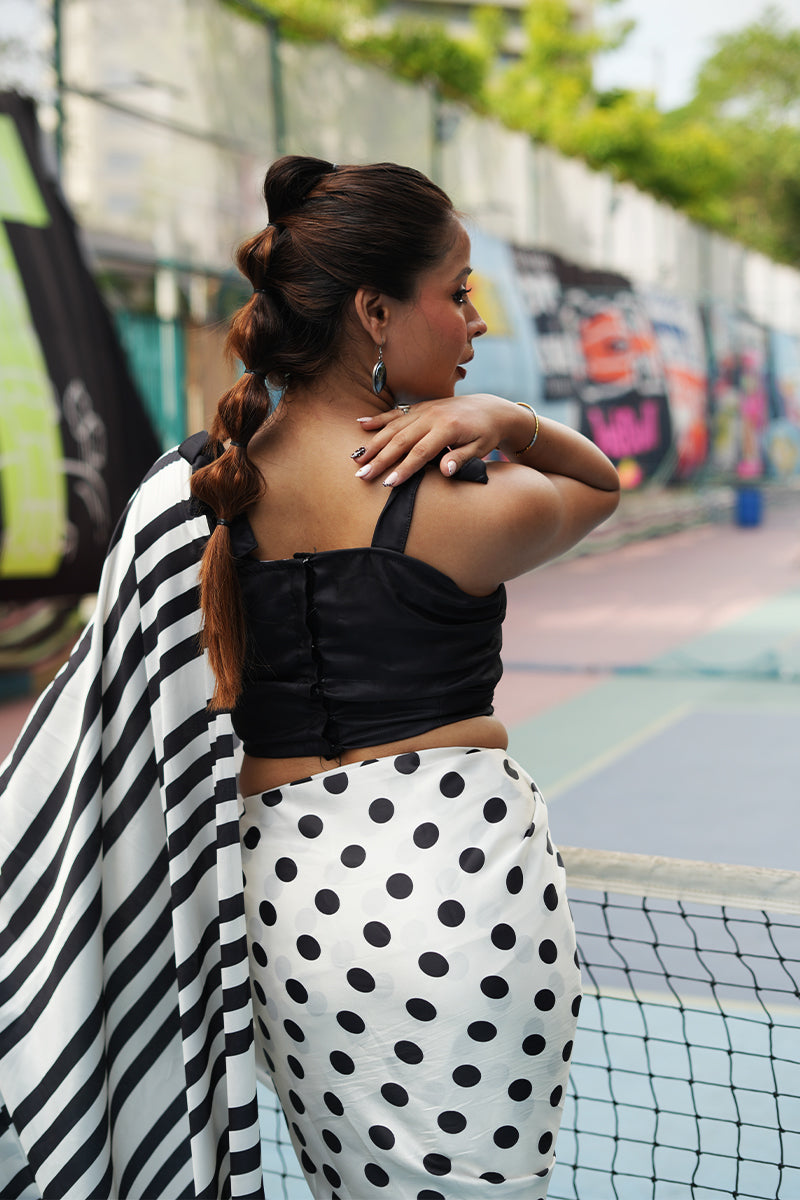Dot Your Business- Ready To Wear Saree