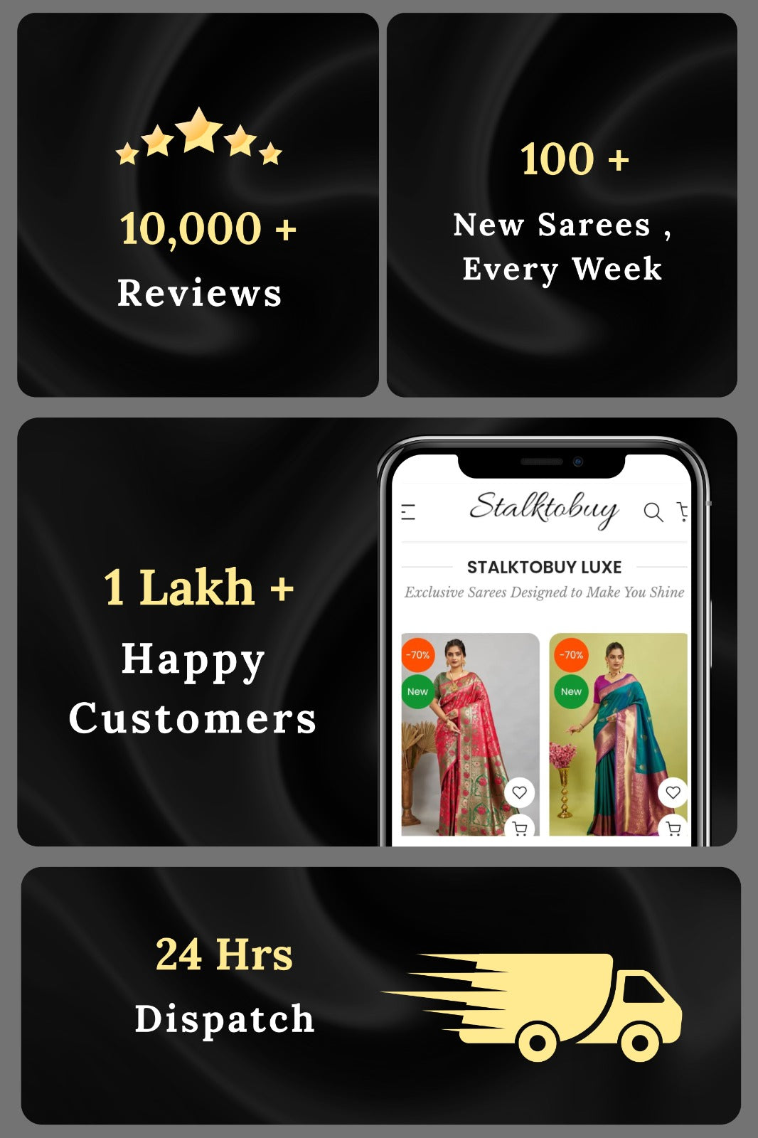 Black Kalamkari Printed Cotton Silk Saree