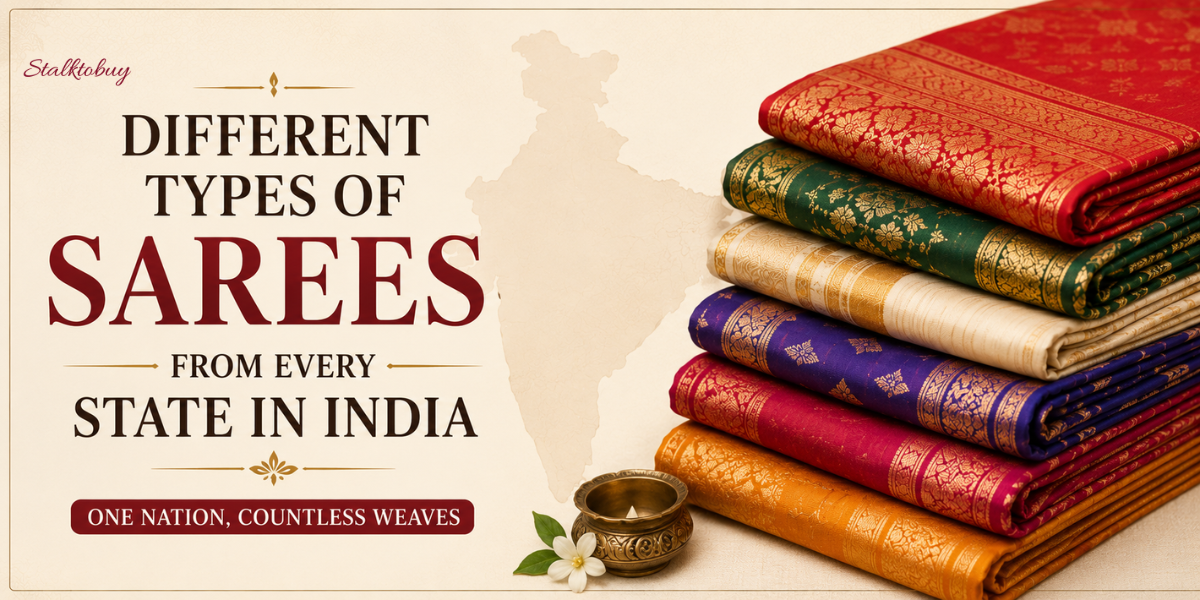 Types of Sarees from Every State in India