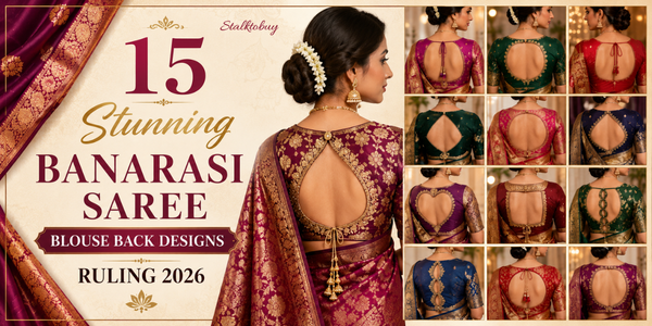15 Stunning Banarasi Saree Blouse Back Designs Ruling 2026
