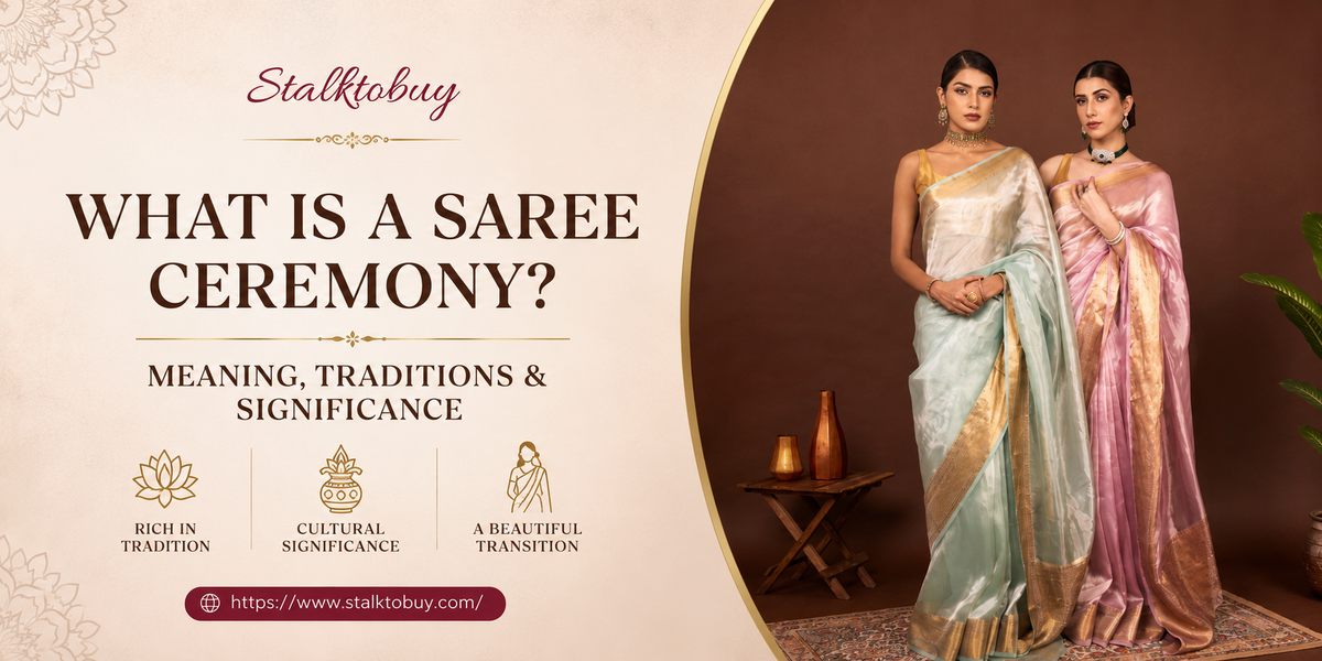 What is a Saree Ceremony? Meaning, Traditions & Significance