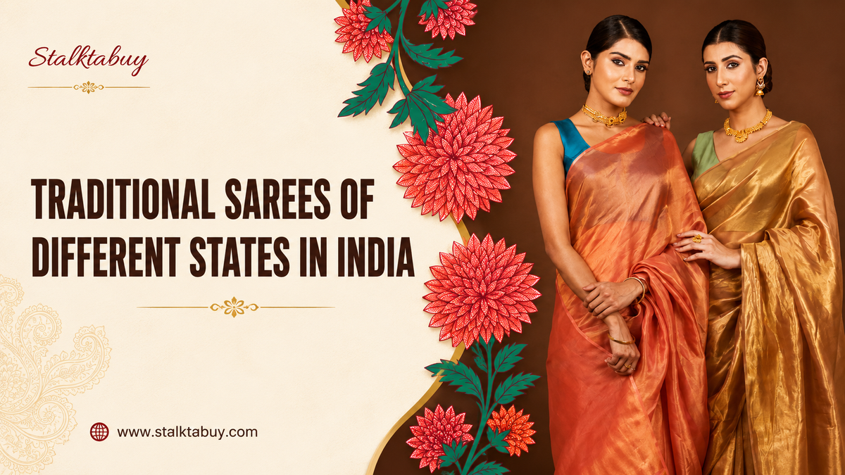 Traditional Sarees of Different States in India