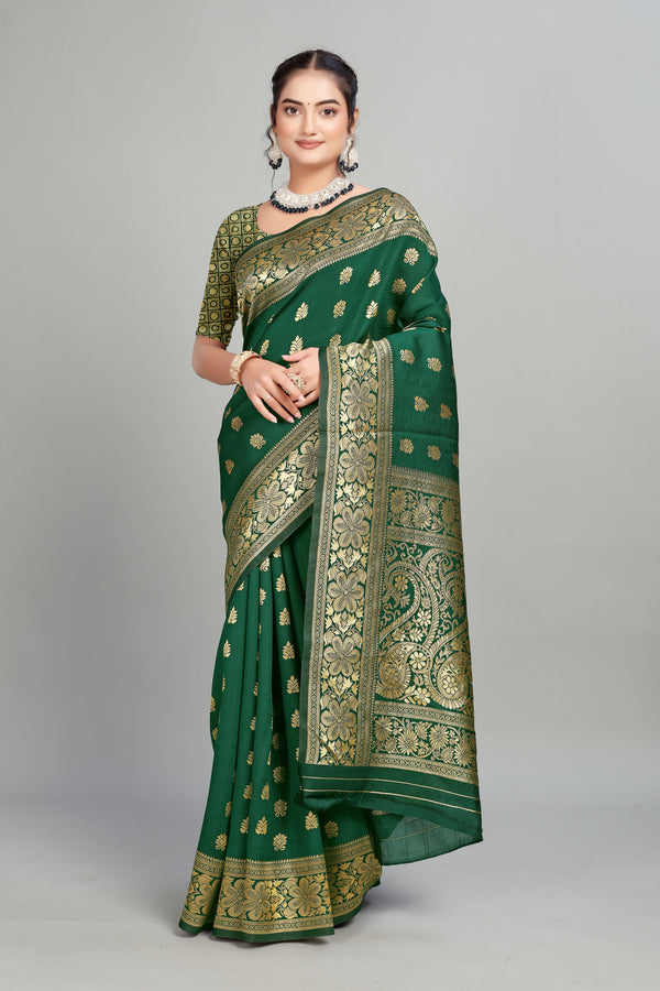 Woven Banarasi Silk Saree