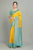 Yellow Woven Banarasi Silk Saree