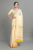 Off White Soft Lilan Slab Butti Print Casual Wear Saree