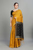 Yellow Toned Weaving Cotton Silk Saree