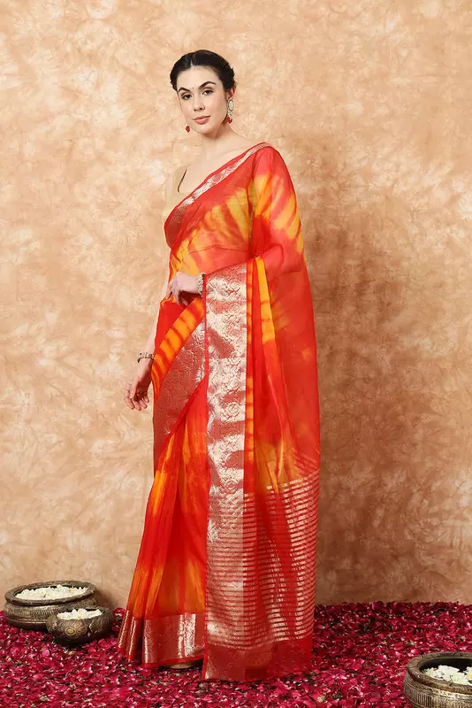 Organza Saree