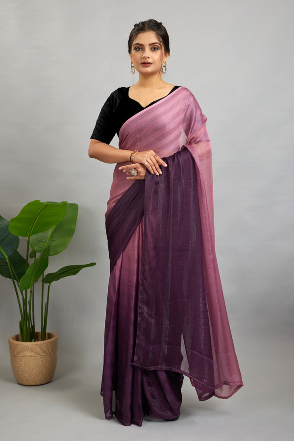 Naylon Strips Ready To Wear Saree