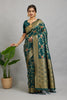 Rama Pure Banarasi Khadi Silk Saree