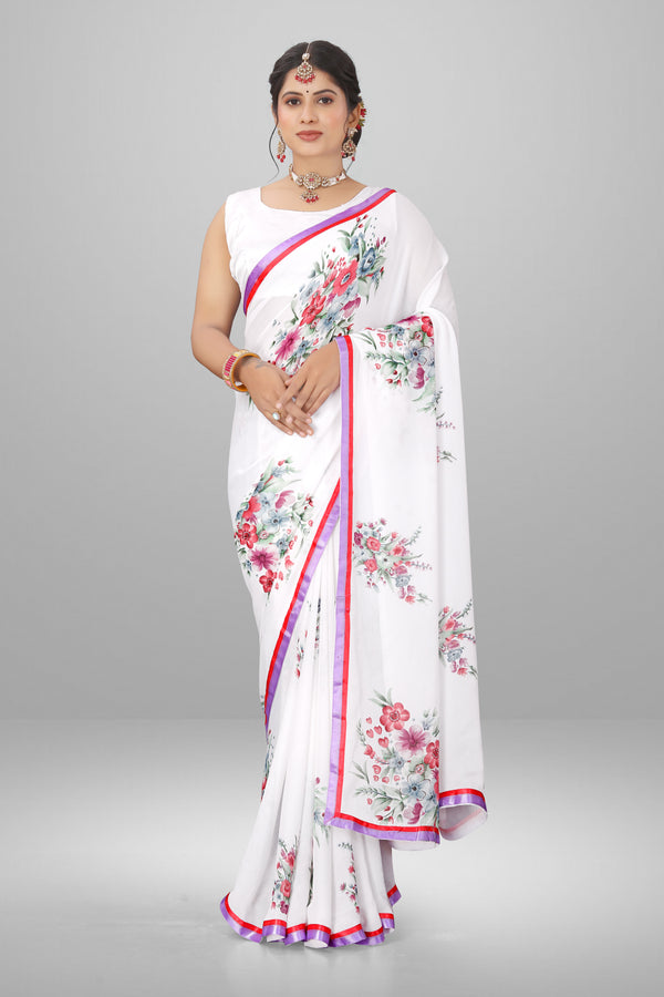 Bright Moss Alia Bhatt Ready to Wear Saree