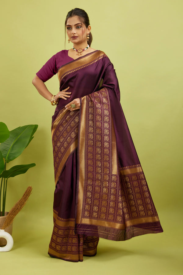 Soft Lichi Silk kanchipuram silk