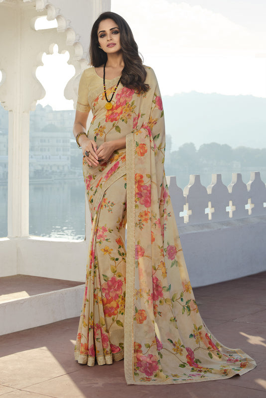 Georgette Saree