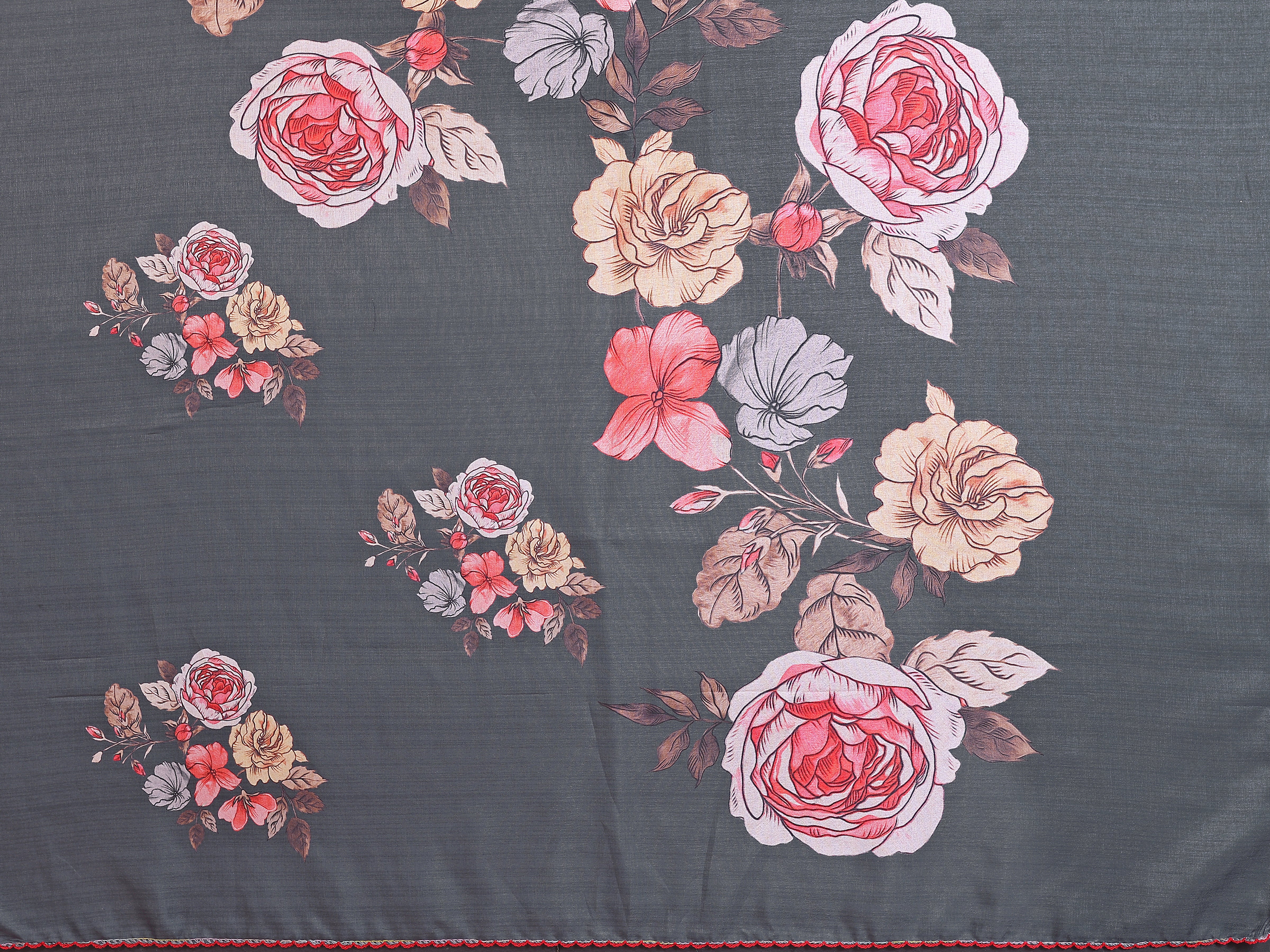 Grey Manipuri Silk Saree