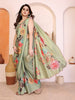 Pista Manipuri Silk Saree