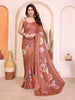 Brown Manipuri Silk Saree