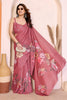 Pink Manipuri Silk Saree