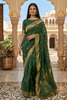 Green Soft Cotton Silk Saree