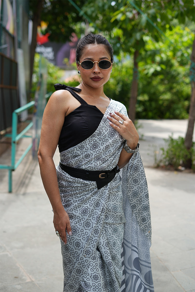 Dot So Sanskari- Ready To Wear Saree