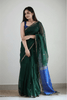 Green Cotton Silk Saree