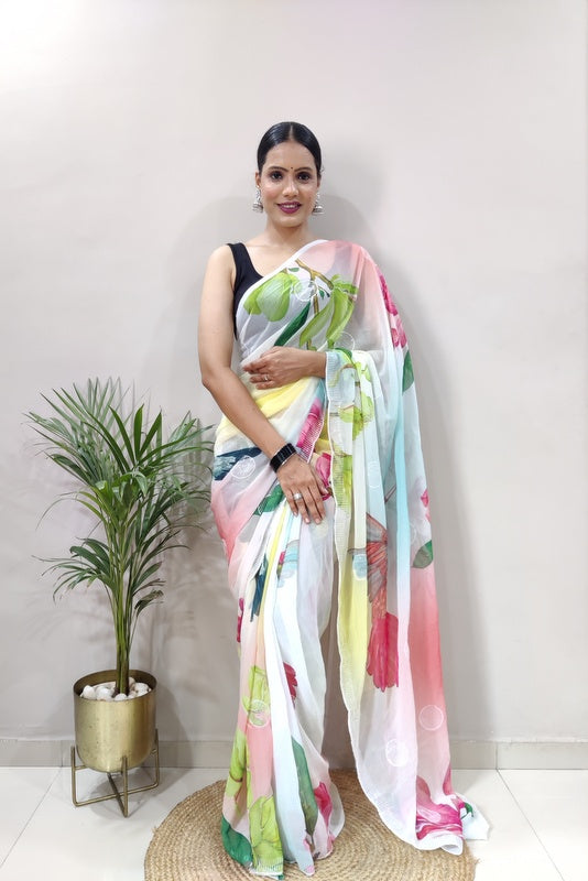 Georgette Saree