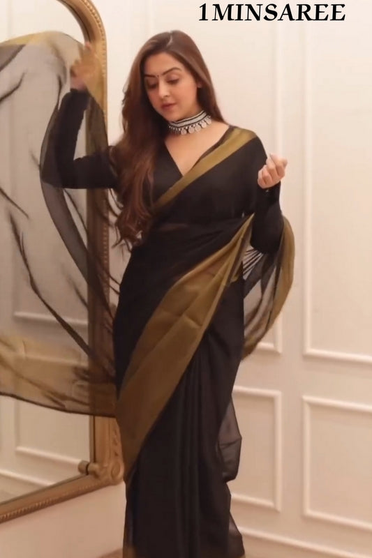 Georgette Ready To Wear saree