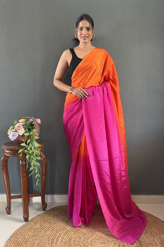 Chinon Ready To Wear Saree