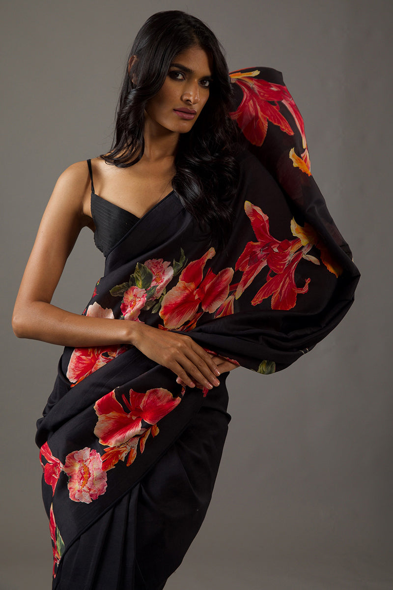 PHOOL PATTI -BLACK