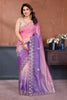 Pink Dual Sahde Embroidered Saree
