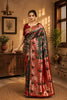 Pink Woven Kanjivaram Silk Saree