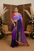 Purple Toned Georgette Saree