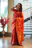 Red Banarasi Silk Saree