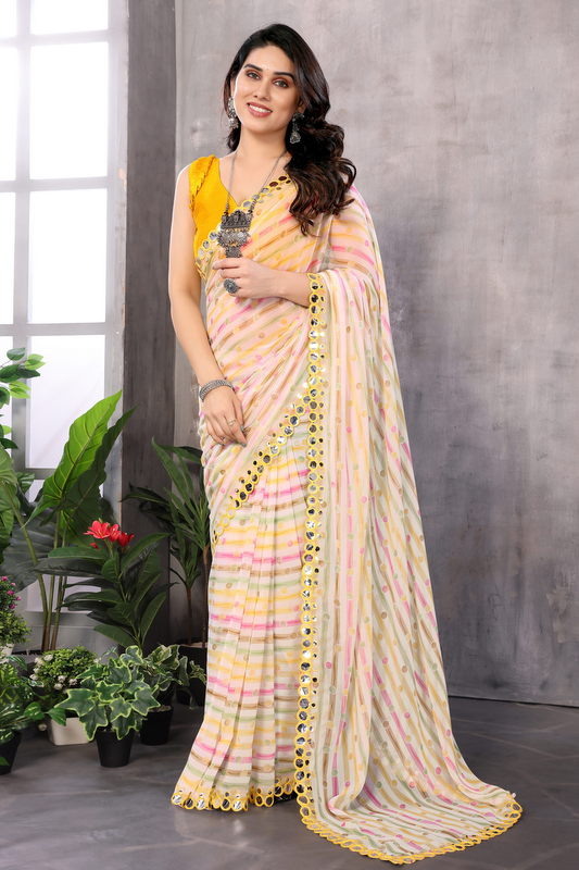 Georgette Saree