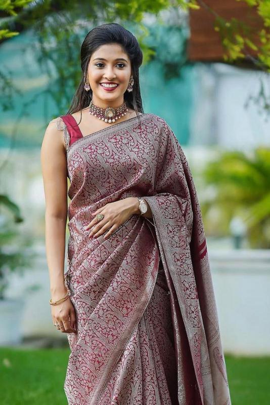 Lichi Silk Saree