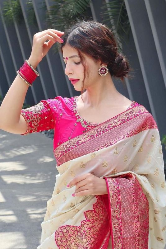 Lichi Silk Saree