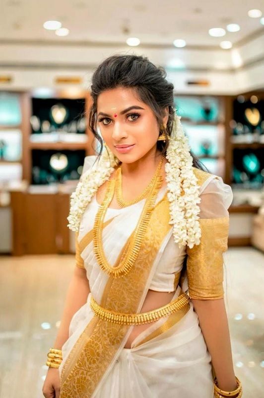 Off White Woven Organza Kanjivaram Saree