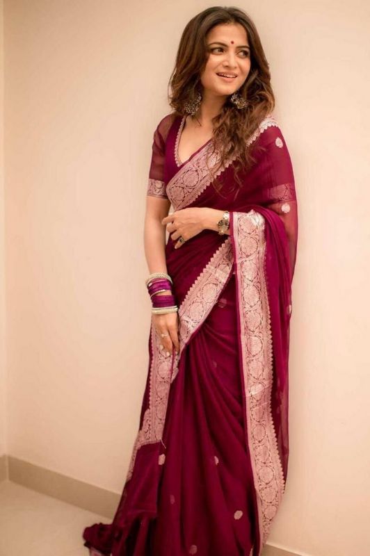 Lichi Silk Saree