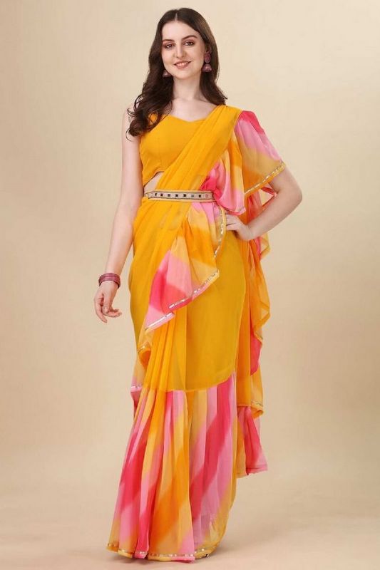 Georgette saree