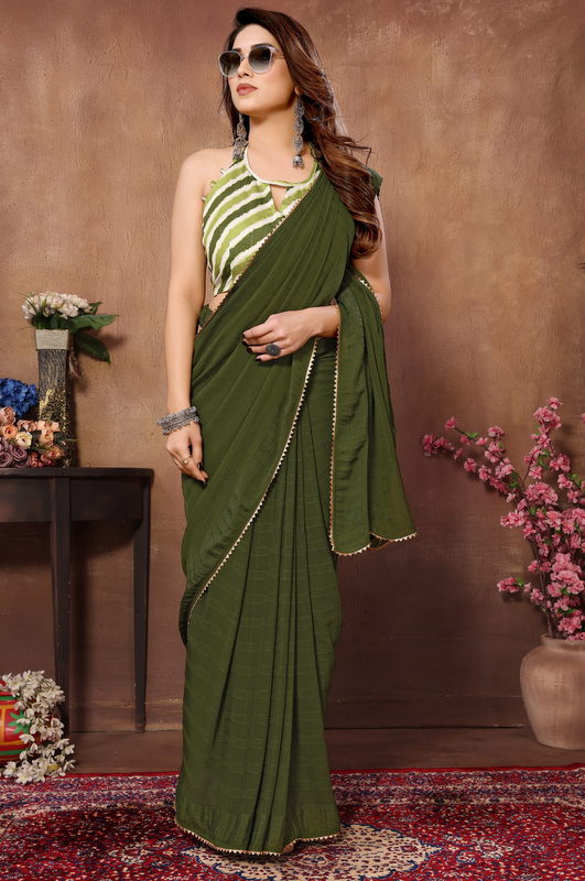 Georgette Ready To Wear Saree