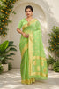 Mint Soft Cotton Silk Saree