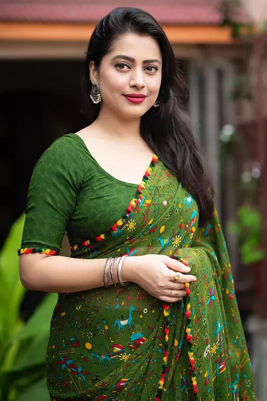 Georgette Saree