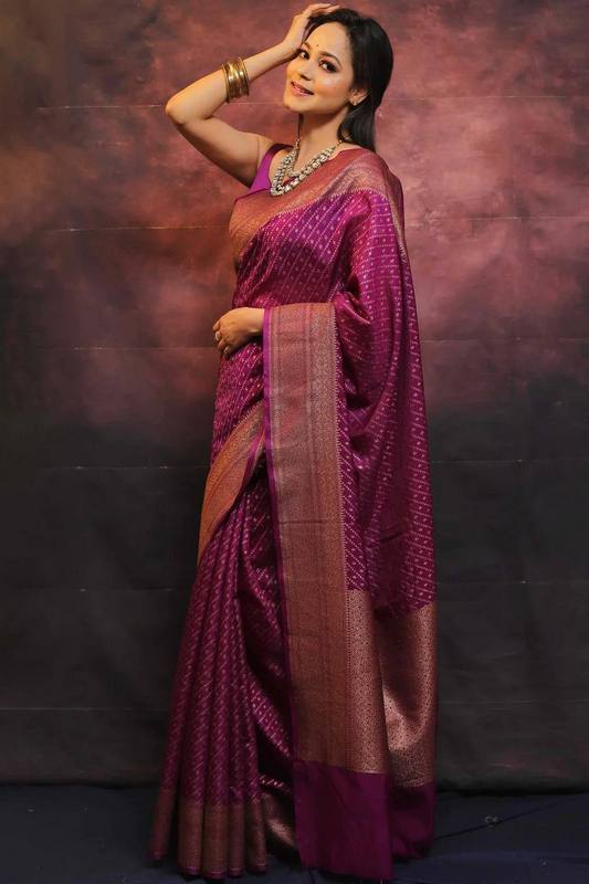 Lichi Silk Saree