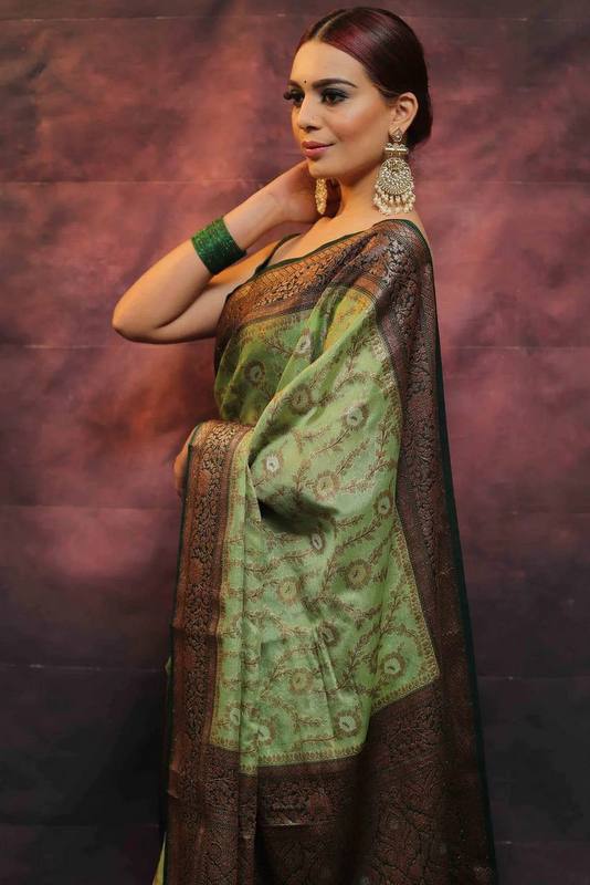 Lichi Silk Saree
