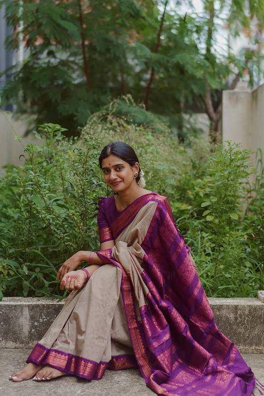 Lichi Silk Saree