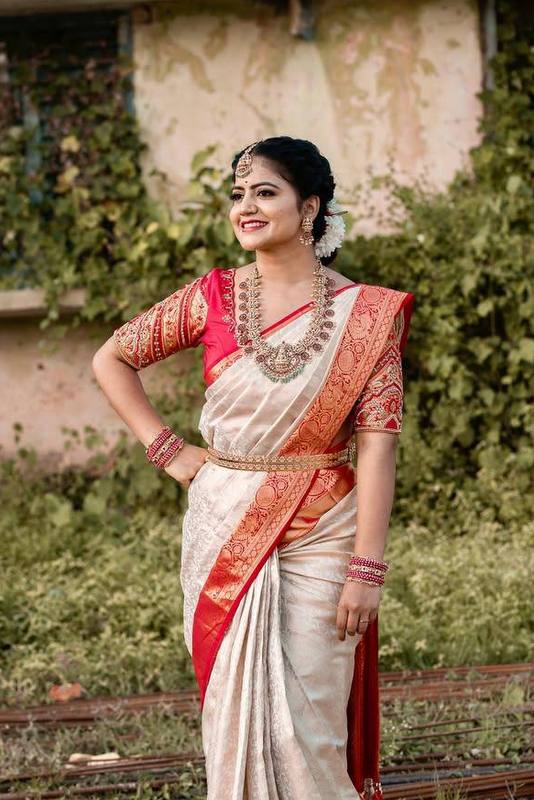 Lichi Silk Saree