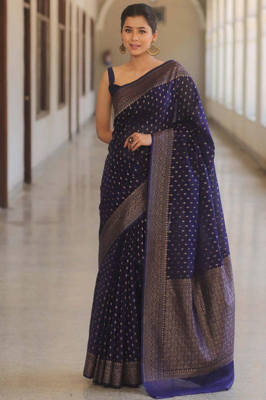 Lichi Silk Saree