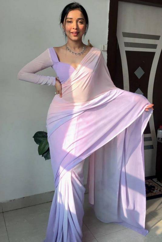 Georgette Ready To Wear saree