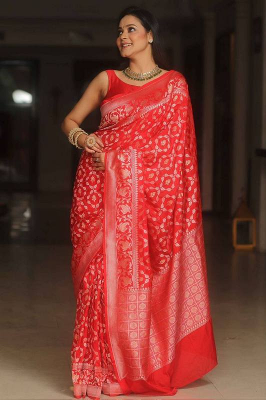 Lichi Silk Saree